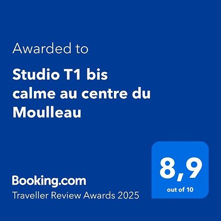Studio T1 Bis Calme Au Centre Du Moulleau Arcachon Eksteriør bilde
